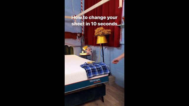How to change your sheet in 10 seconds... [VIDEO]
