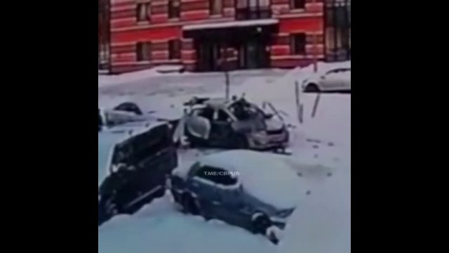 Explosion in a passenger car in Russia.