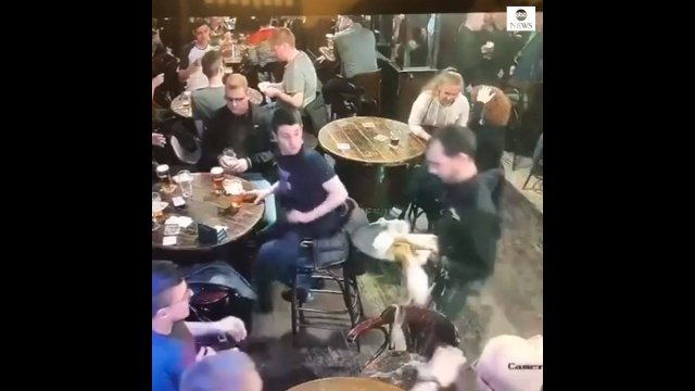 Barman drops two trays of drinks in a row in nightmare shift at Dublin pub [VIDEO]