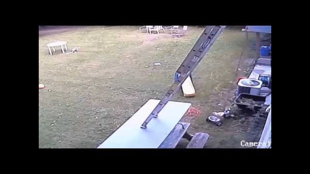 Brilliant Dad Forgets To Practice Safety First