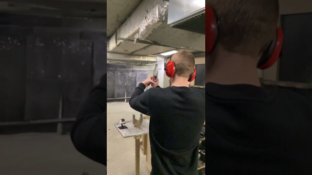Man Has Close Call With Gun at Shooting Range [VIDEO]