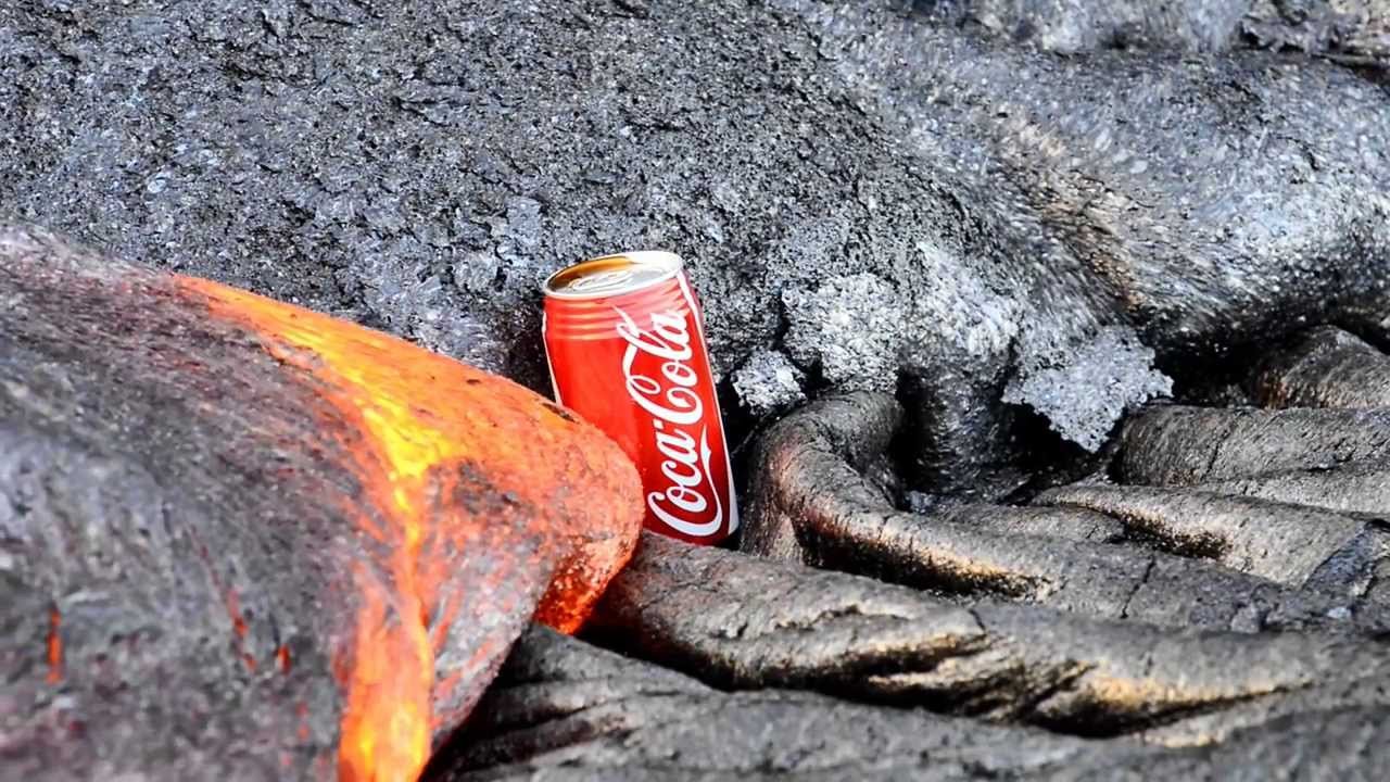 Hot Lava Vs Two Cans Of Coca Cola Vidid Net