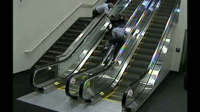Woman in wheelchair tumbles down escalator at Portland airport [VIDEO]