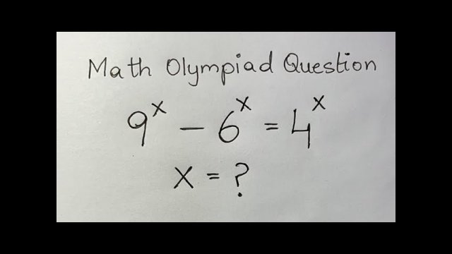 A Nice Chinese Olympiad Exponential Problem [VIDEO]