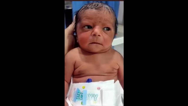 Baby: WTF is this planet? [VIDEO]