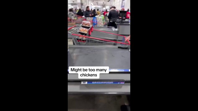 Costco shopper goes above and beyond to not get LED on his chicken [VIDEO]