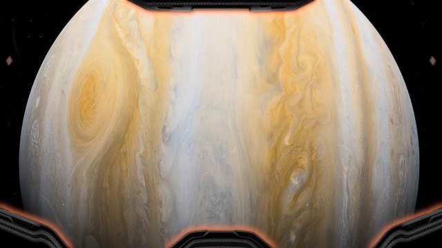 Falling Into Jupiter (Simulation) [VIDEO]