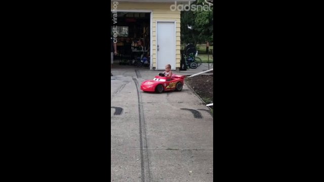 When you learn to drift from a young age