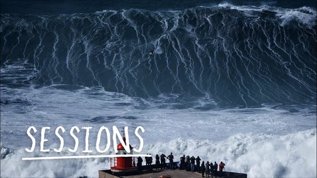 Big Wave Carnage From Nazaré Mega Swell [VIDEO]