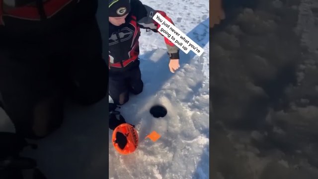 When Ice Fishing Goes Wrong [VIDEO]