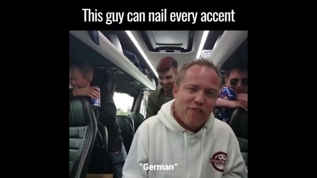 Guy nails every accent [VIDEO]