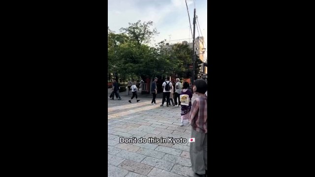 Perfect example as to why people in Japan hate tourists [VIDEO]