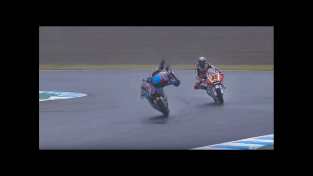 Epic save of Alex Marquez at the Japan GP