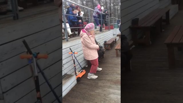 Granny dancing to 'Sweet Dreams (Are Made Of This)