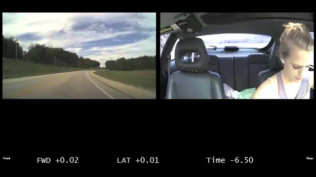 Shocking dashcam videos of teen drivers not paying attention