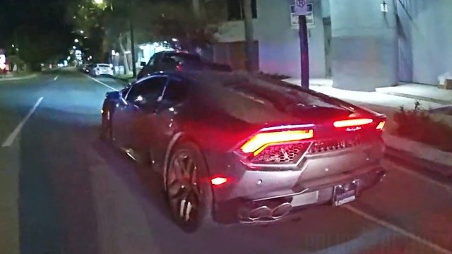 Driver in Stolen Lamborghini Huracan Crashes During High-Speed Police Pursuit in L.A. [VIDEO]