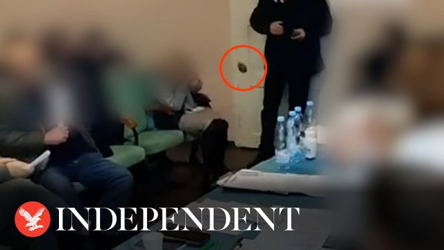 Ukrainian politician detonates grenades during council meeting [VIDEO]