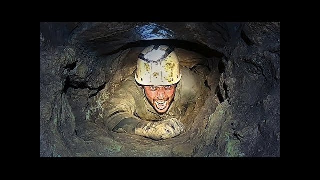 The worst claustrophobic caving you will ever see [VIDEO]