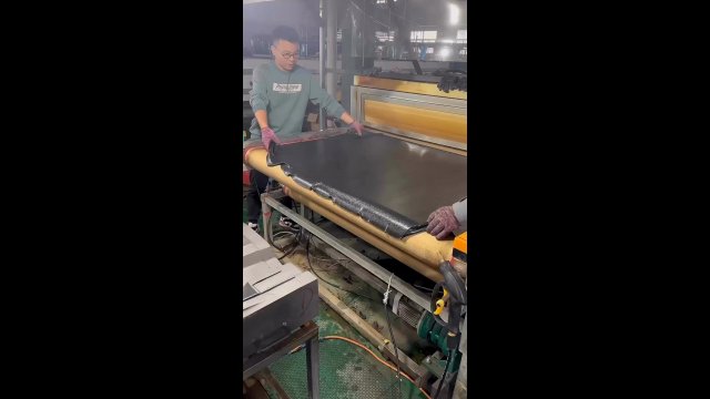 This is a car mat being made [VIDEO]