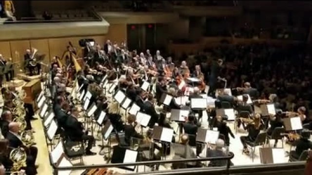 Conductor gets pranked on his birthday by orchestra