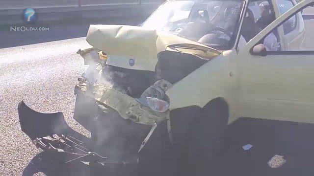 Fiat vs Volvo Car Crash