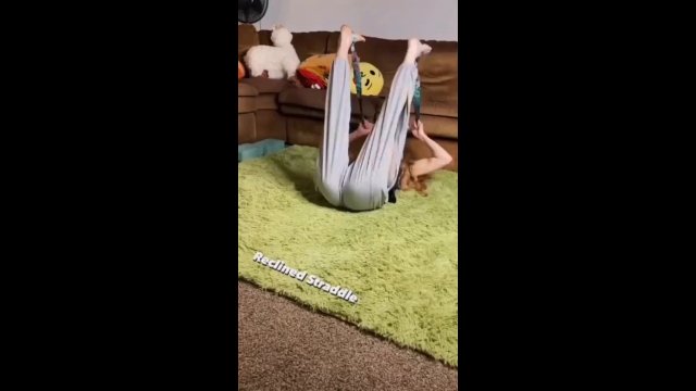 Someone please tell me what she's training for? [VIDEO]