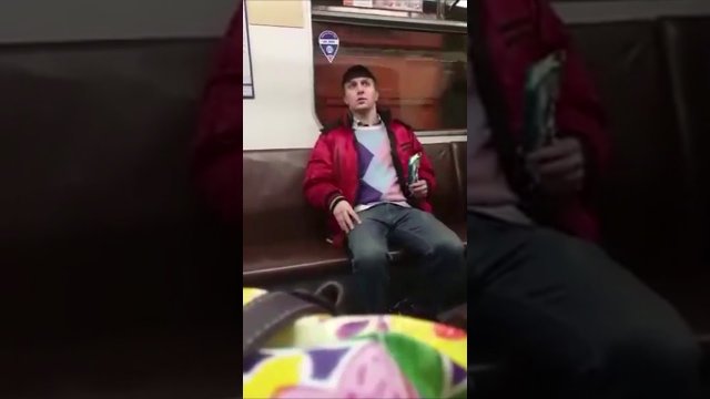 A typical trip on the Russian metro