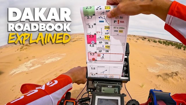 How to read a Dakar Rally Road Book [VIDEO]