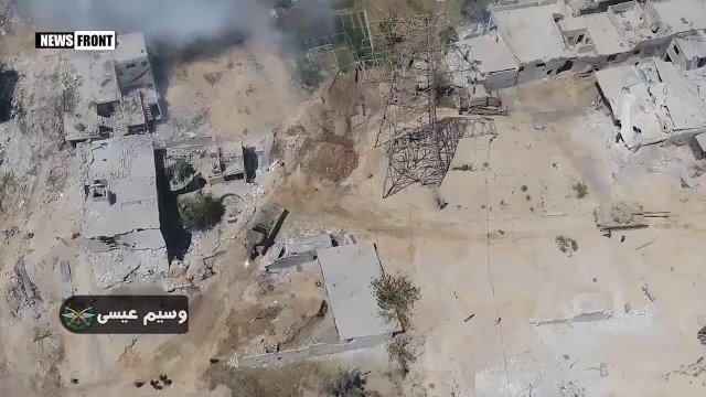 UR 77 Meteorit mine clearing vehicle in Syria
