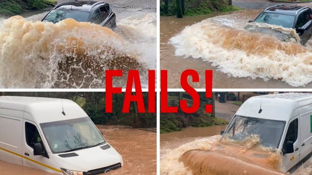 A short compilation of the failed attempts to cross the infamous Rufford Mill Ford