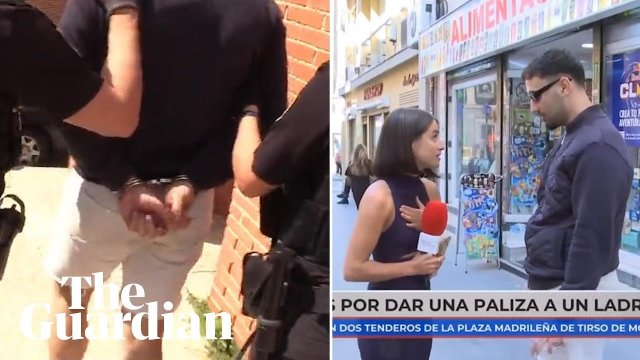 Man arrested after apparently groping Spanish reporter live on air [VIDEO]