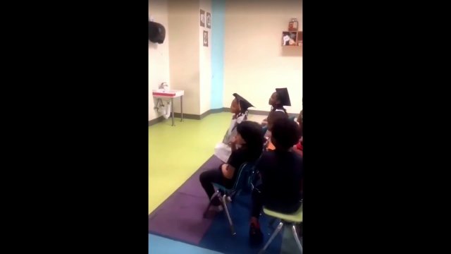 Angry Little Kid Yells at Teacher to “Shut the F*ck Up” at Pre-School Graduation [VIDEO]
