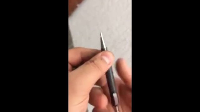 A pen that is a gun