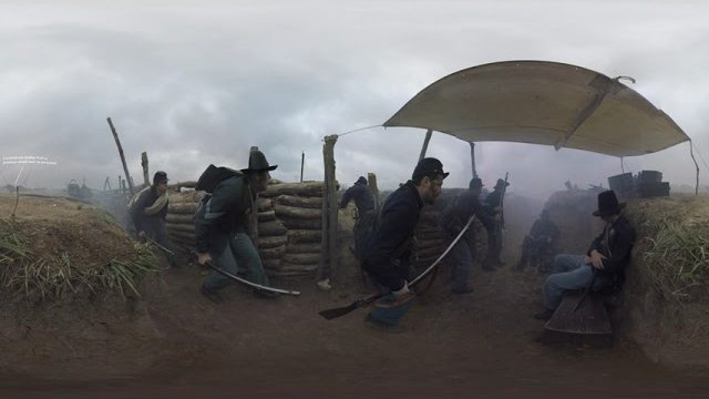 Feel like a soldier during the Civil War in 1864. Ability to rotate the camera 360 degrees