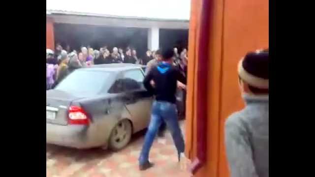 Wedding in Chechnya with shooting