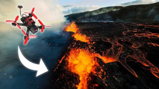 Epic Drone Crash Into Icelandic Volcano [VIDEO]