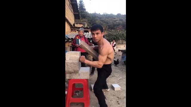 The one-inch punch [VIDEO]