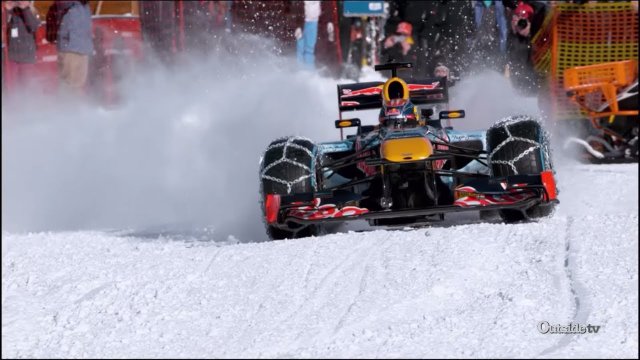 Max Verstappen Runs F1 Car Through Snow [VIDEO]