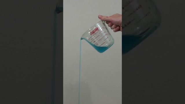 Self-pouring liquid