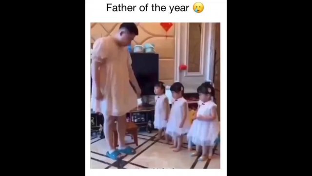 Father of the year [VIDEO]