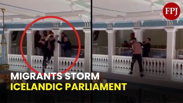 Migrants Storm Icelandic Parliament, Demand Housing and Reunification [VIDEO]