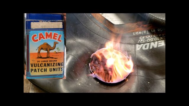 Camel Vulcanizing Tire Tube Repair "Hot Patch" [VIDEO]