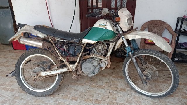 Yamaha Serow 225cc Motorbike full restoration