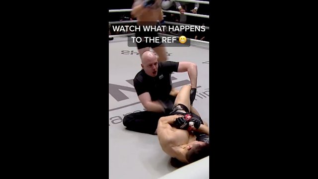 Watch what happens the referee