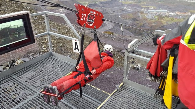What It's Like To Ride The World's Fastest Zip Line! [VIDEO]