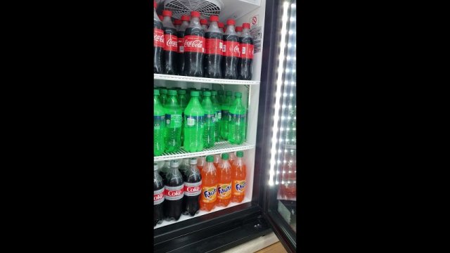 Coca cola new slushy machine