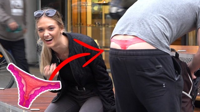 WEARING A THONG IN PUBLIC! [VIDEO]