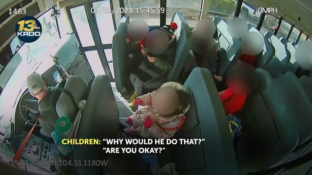 Colorado bus driver intentionally slams on brakes, now faces child abuse charges [VIDEO]