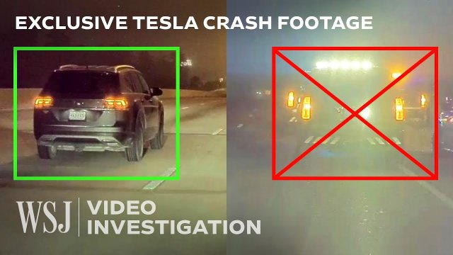Tesla Dashcam Footage Suggests Reasons for Autopilot Crashes [VIDEO]