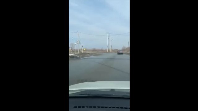 Russian roads these days [VIDEO]
